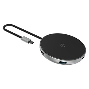 Hub with Wireless charger