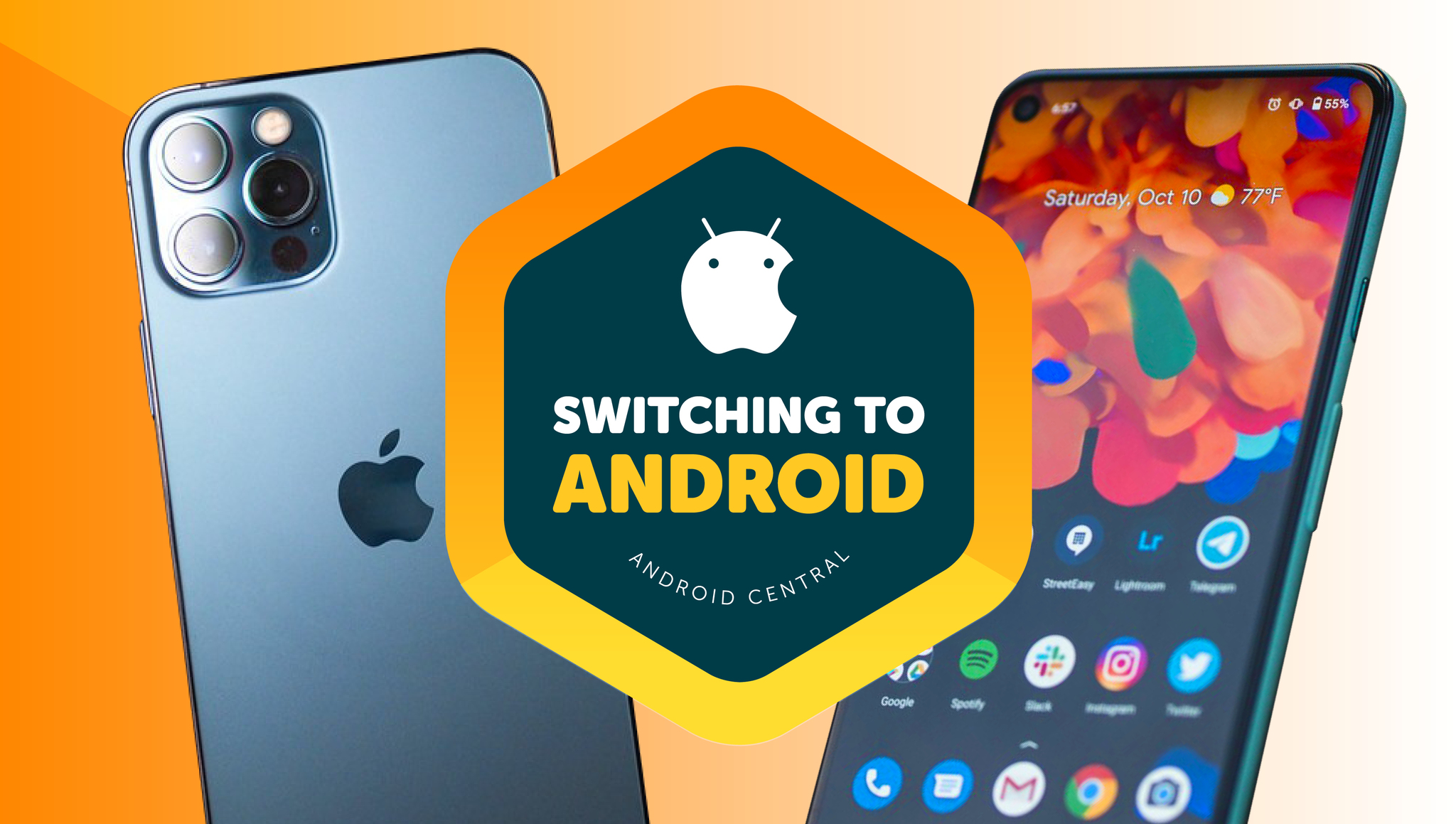 تعویض آیفون قدیمی تان فقط با Switch to Android!