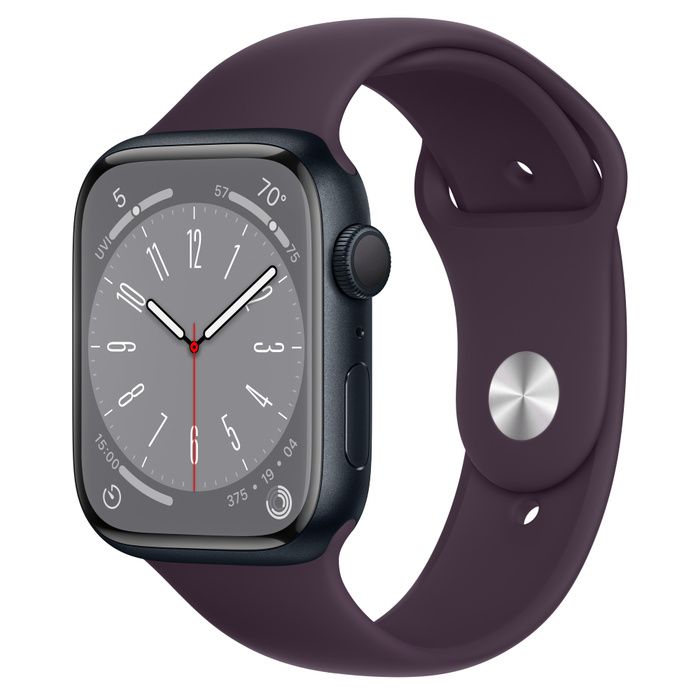 Apple Watch series 8 Midnight Aluminum Case with Sport Band