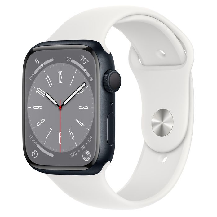 Apple Watch series 8 Midnight Aluminum Case with Sport Band